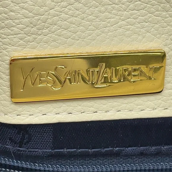 Yves Saint Laurent Cream leather Crossbody Bag - Picture 13 of 16